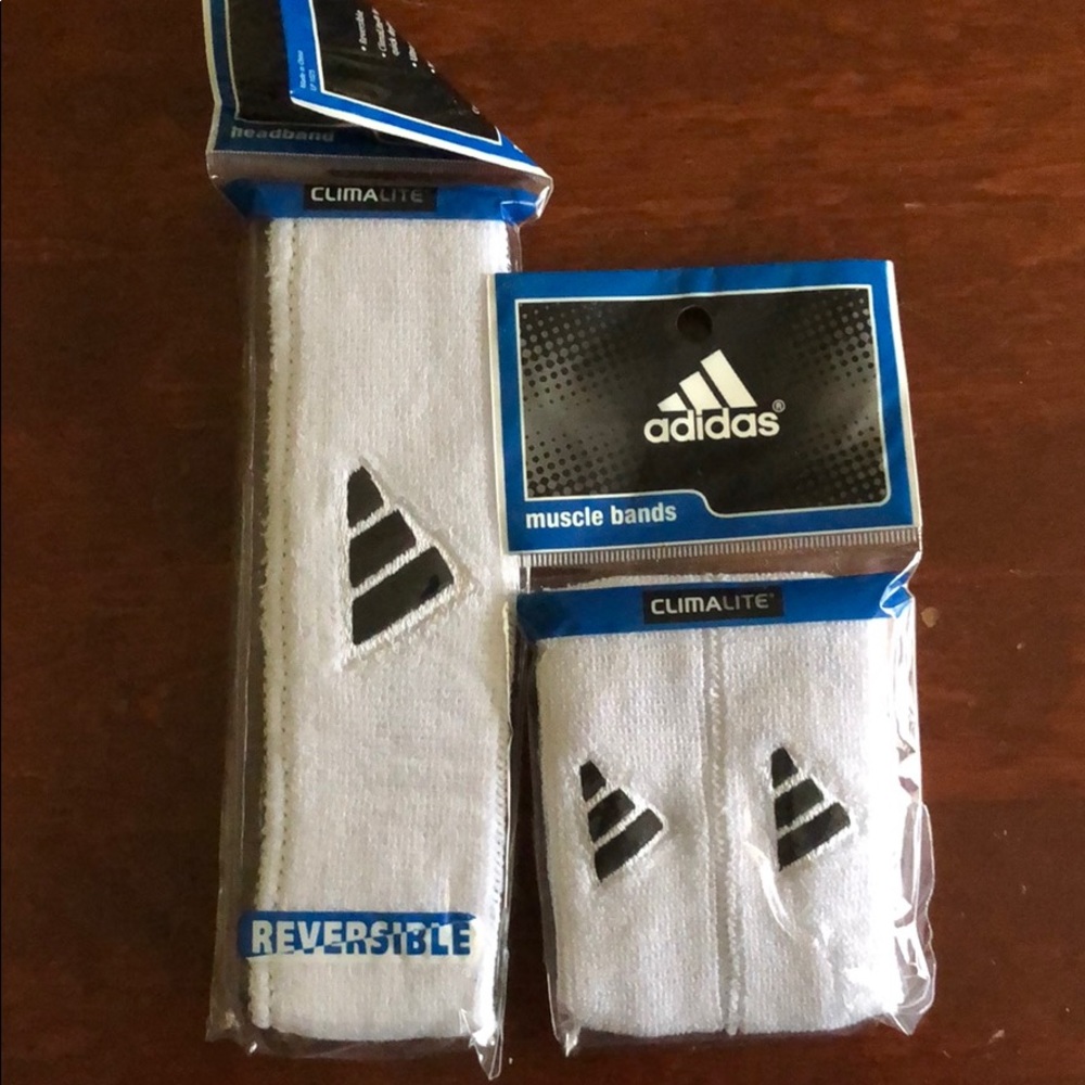 Adidas Climalite Men’s Headband and Muscle Bands